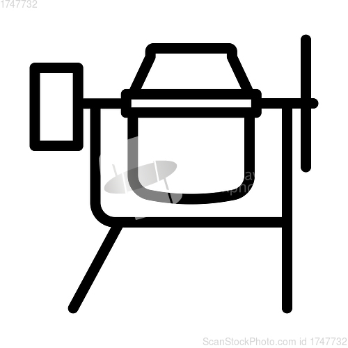 Image of Icon Of Concrete Mixer