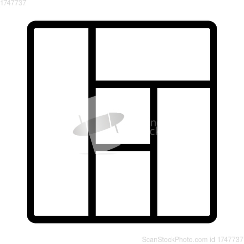 Image of Icon Of Parquet Plank Pattern