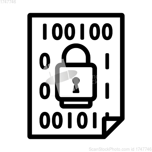 Image of Data Security Icon
