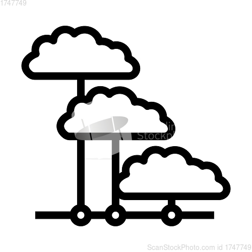 Image of Cloud Network Icon