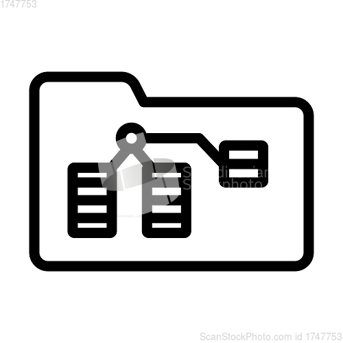 Image of Folder Network Icon