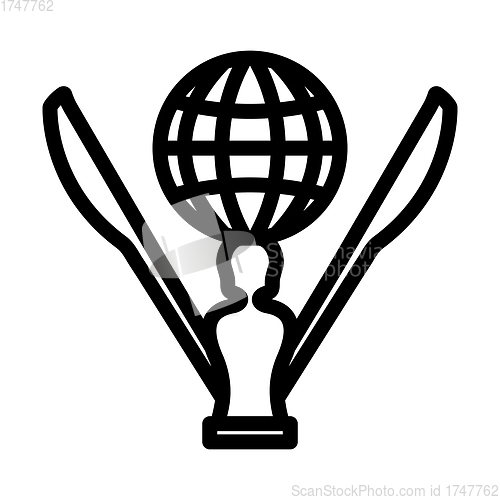 Image of Cricket Cup Icon