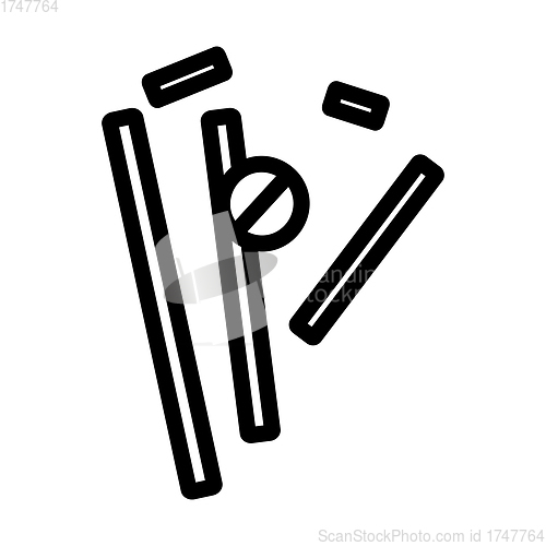 Image of Cricket Wicket Icon