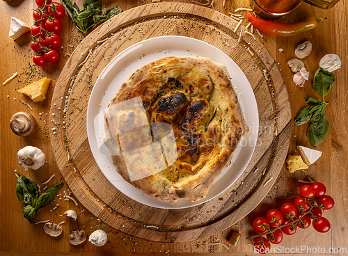 Image of Fresh homemade Italian focaccia
