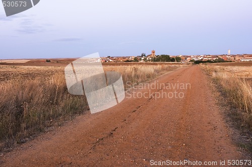 Image of village rural road