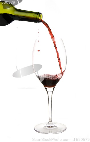 Image of wine glass restaurant