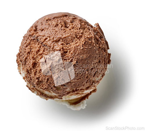 Image of chocolate ice cream