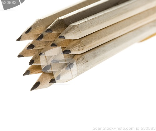 Image of isolated pencil