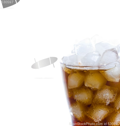 Image of cold coke drink