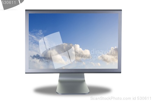 Image of lcd monitor flat screen