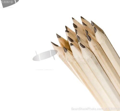 Image of isolated pencil