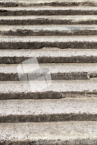 Image of old stairs for pedestrian traffic