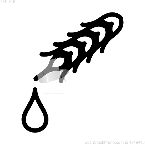Image of Wheat With Drop Icon