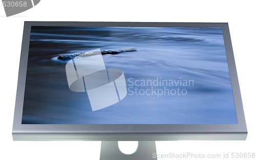 Image of lcd monitor flat screen