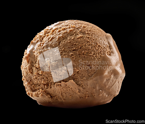 Image of chocolate ice cream