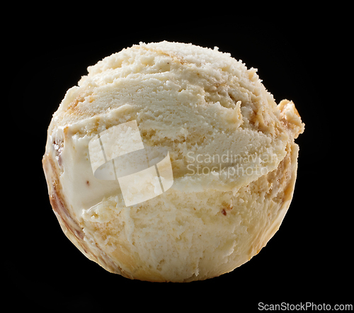 Image of Maple and walnut ice cream ball