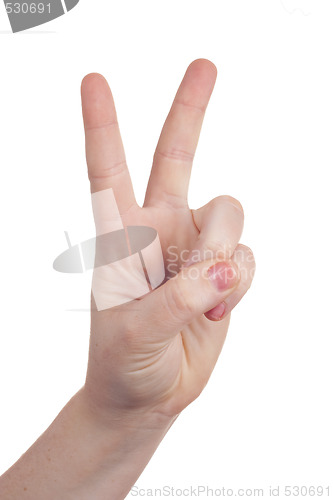 Image of hand sign symbol