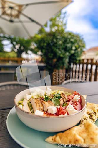 Image of Delicious summer Greek salad