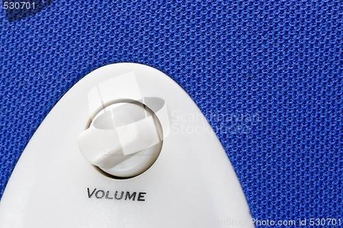 Image of blue speaker