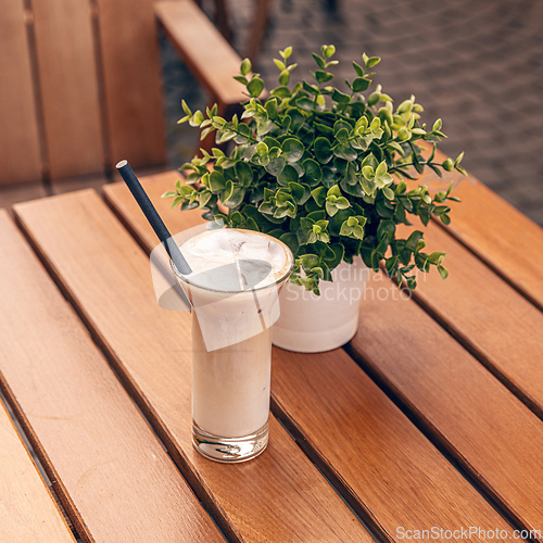 Image of Refreshing iced coffee