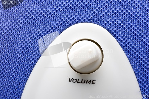 Image of blue speaker