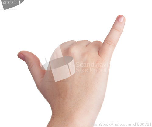 Image of hand sign symbol