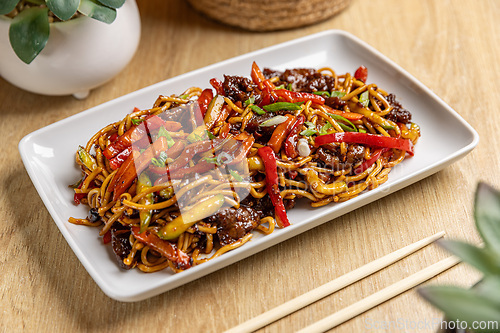 Image of Delicious stir fried noodles
