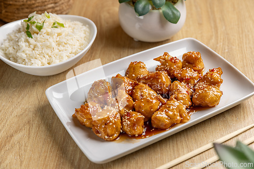Image of Caramelized sesame chicken