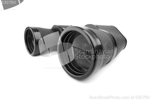 Image of isolated binoculars