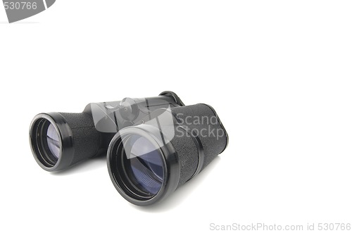 Image of isolated binoculars