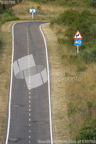 Image of lonely road
