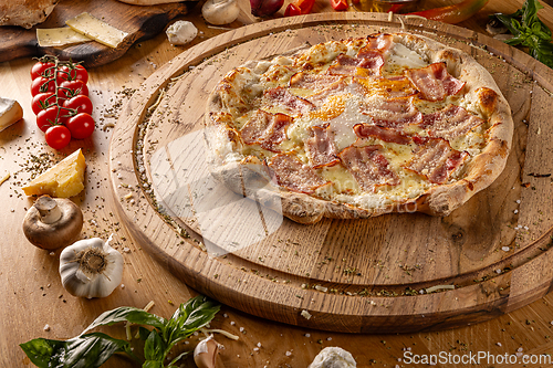 Image of Pizza menu concept.