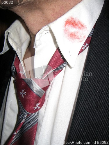 Image of Lipstick on your collar