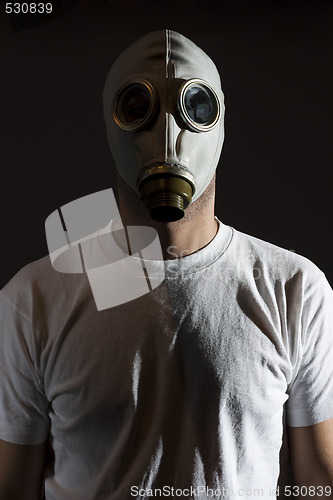 Image of gas mask danger 