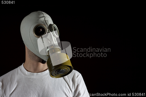 Image of gas mask danger 