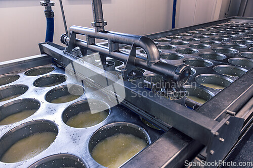 Image of Industrial cheese making machine