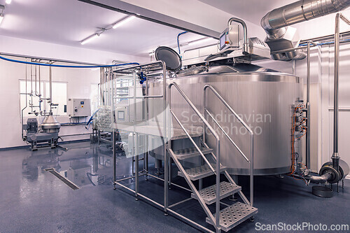 Image of Interior of a food processing plant