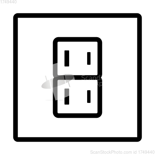 Image of Japan Electrical Socket Icon