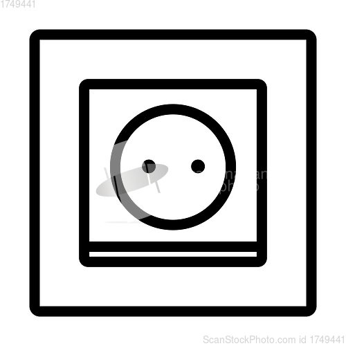 Image of Europe Electrical Socket Icon