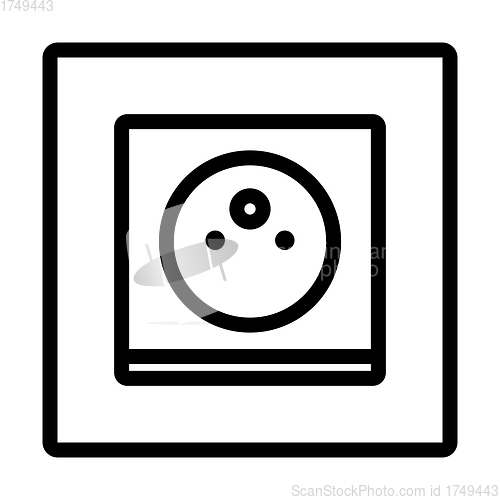 Image of France Electrical Socket Icon