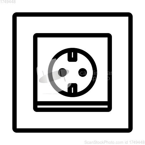 Image of Europe Electrical Socket Icon