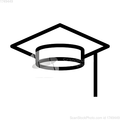 Image of Icon Of Graduation Cap