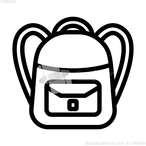 Image of Icon Of School Rucksack