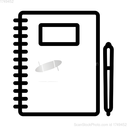 Image of Icon Of Exercise Book