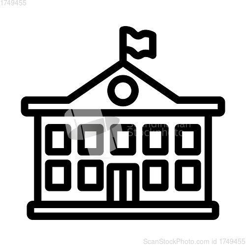 Image of Icon Of School Building