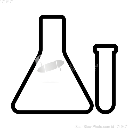 Image of Icon Of Chemical Bulbs
