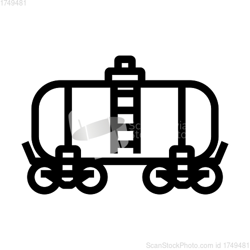 Image of Oil Railway Tank Icon
