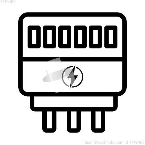 Image of Electric Meter Icon