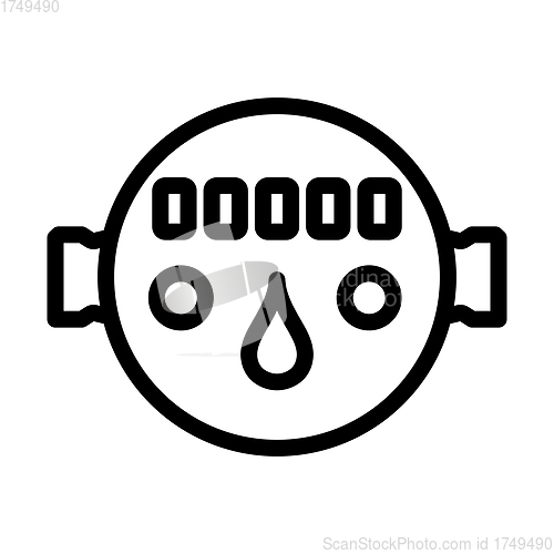 Image of Water Meter Icon