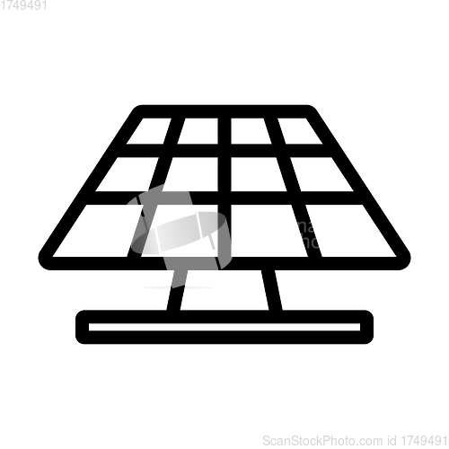 Image of Solar Energy Panel Icon